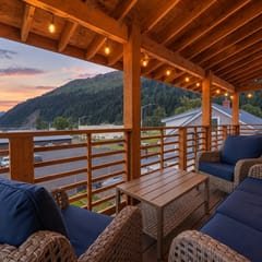 The Wilders View | Downtown Seward · Deck Views · Sleeps 7